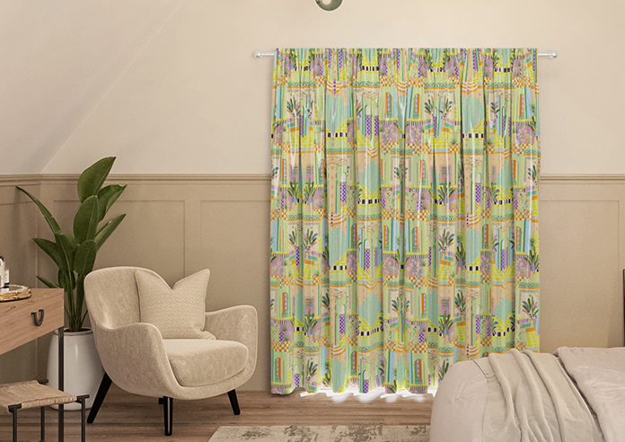Chatelaine, Enviable Green - Made To Measure Curtains - Image 7